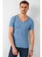 V Yaka Basic T Shirt Erkek T Shirt 5412001 1