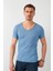 V Yaka Basic T Shirt Erkek T Shirt 5412001 3