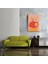 Çocuk Odası Lazy Sunday Temalı Sevimli Aslan (35X50CM) Kanvas Tablo TBL1483 2