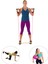 Yüksek Sert Tutacaklı Pilates Egzersiz Direnç Lastiği + Pilates Denge Topu - 2'li Set 1