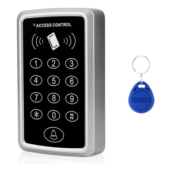 Agsteco SA32 Rfıd Şifreli Kartlı  Tag Kapı Kilidi Kontrol Göstergeç Sistemi + 10 Adet Tag