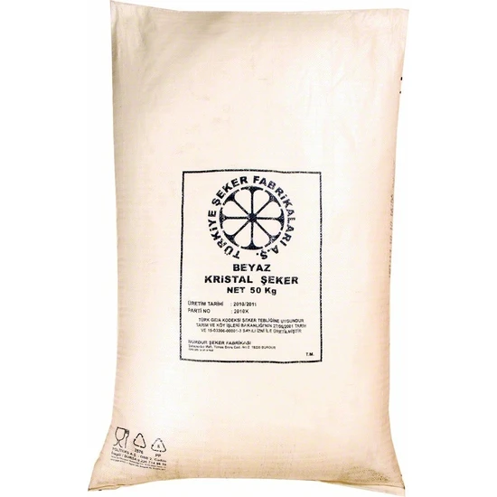 Türkiye Şeker Fabrikaları Sek 50 Kg. Çuval Şeker