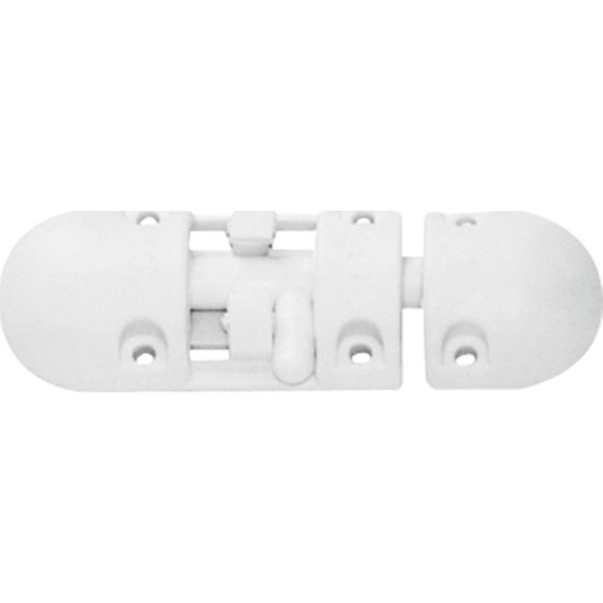 Sealux AntiRattle Barrel Bolt, Plastic, White Fiyatı
