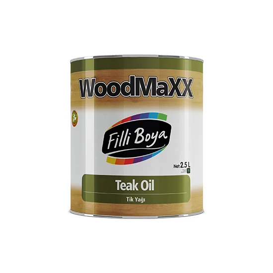 Filli Boya Woodmaxx® Teak Oil (Tik Yağı) 0,75 Lt