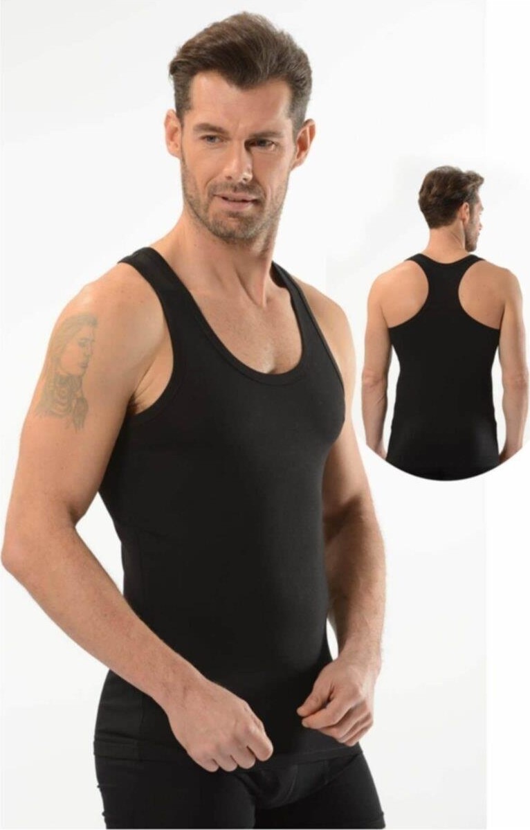 Jiber Erkek Rambo Atlet Renkli 6'lı PAKET-113 görsel 5