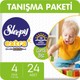 Sleepy Extra Günlük Aktivite Bezi 4 Numara Maxi 24'lü