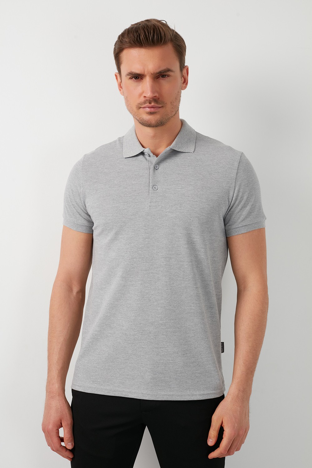 Buratti Pamuklu Polo T Shirt Erkek Polo 5902127 görsel 8