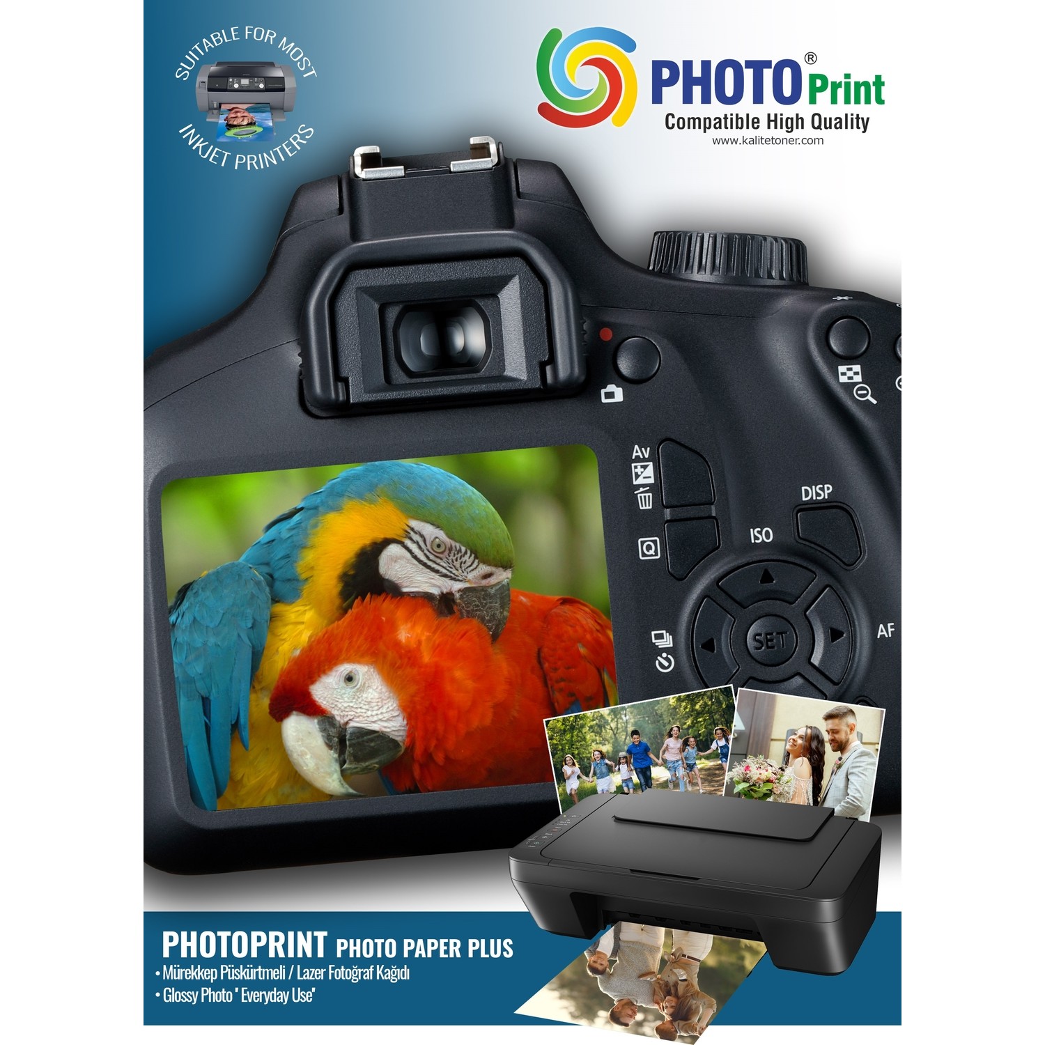 Photo Print Canon Color Imageclass MF634CDW Için 100 Adet A4 Fiyatı