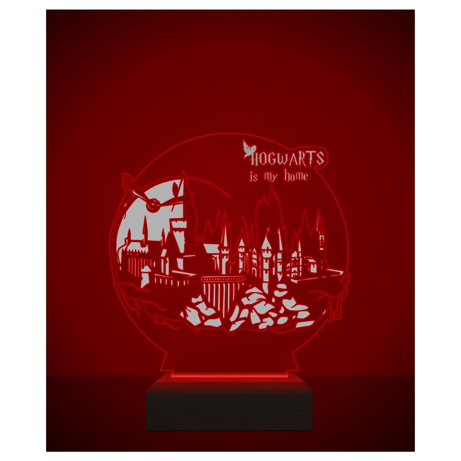 Hogwarts Is My Home (Harry Potter) Pleksiglas 16 Renk 3d Fiyatı