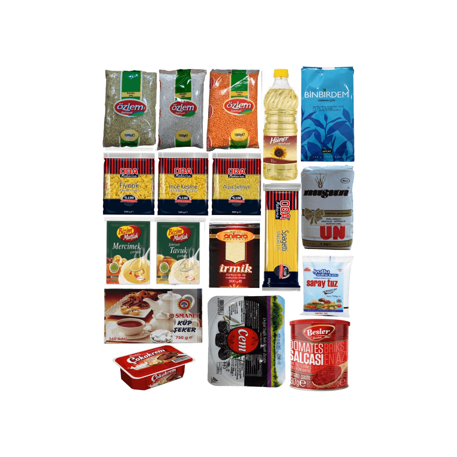 Erzak Paketi Ramazan Paketi Erzak Yardım Kolisi Paketi 18 Fiyatı