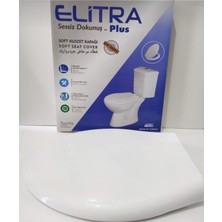 Arçe Elitra Yavaş Kapanan Klozet Kapağı Plus