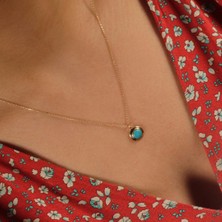 Adil İdil Kuyumculuk Sedef Taş Kolye