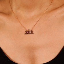 Adil İdil Kuyumculuk Özel Tasarım Kalpli Aşk Kolyesi