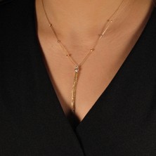 Adil İdil Kuyumculuk Sallantılı Dorika Kolye