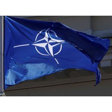 Fors Bayrak Nato Gönder Bayrağı Raşel Kumaş 100 x 150 cm
