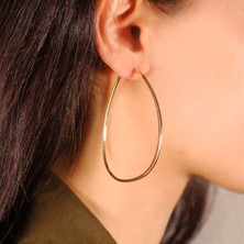 Adil İdil Kuyumculuk Özel Tasarım Büyük Boy Küpe