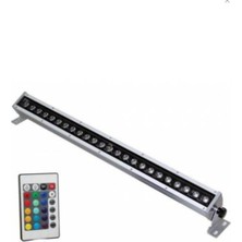 Agb LED 50 cm 18X1W 18WATT Rgb Wallwasher (Kumandalı)