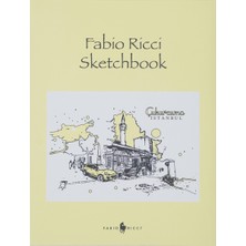 Fabio Ricci Sketchbook Çizim Defteri 19 x 25 cm Sarı