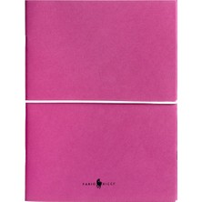 Fabio Ricci Z Notes Çizgili - Kareli Ikili Defter 19 x 24 cm Pembe