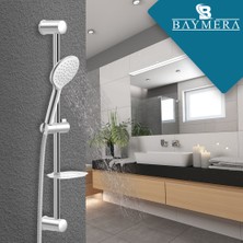 Baymera  Deluxe Chrome Sürgülü Duş Seti VLTM-6040