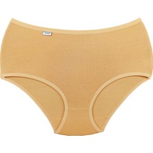 Bluence Kadın Ten Yüksek Bel Likralı Bato Külot