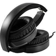 MSI GG IMMERSE GH30 V2 GAMING HEADSET HAFIF KATLANABILIR 2X40 MM SURUCU KABLO KUMANDA 20HZ-20KHZ 30 OHM MIKROFON 1.5M ORGU Y-KABLO 3.5 MM JAK TASIMA CANTASI KULAKUSTU KULAKLIK