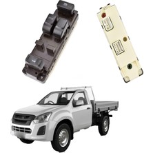 Mcar Isuzu D-Max Tek Kabin Sol Ön Çiftli Cam Düğmesi 2003--2007