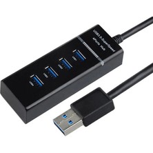 Alfais 4360 4 Port USB 3.0 Hub Switch Çoklayıcı Çoğaltıcı Adaptör