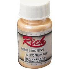 Rich Metalik Kumaş Boyası 50 cc 3156 Yavruağzı