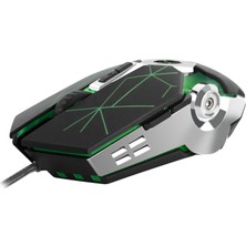 MF Product Strike 0587 RGB Kablolu Gaming Mouse Siyah