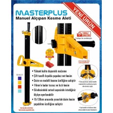 Masterplus Manuel Alçıpan Kesme Aleti Düz ve Yuvarlak Kesim Yerli Üretim