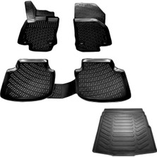 Caraks Vw Passat B8 3D Havuzlu Paspas + Bagaj Havuzu 2015-2020 Arası Caraks Marka