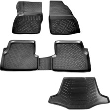 Friemats Ford Focus 2 Sd 3D Havuzlu Paspas+Bagaj Havuzu 2005-2011 Arası Friemats Marka