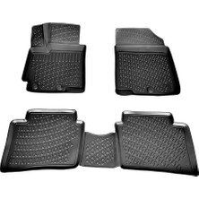 Caraks Kia Rio 3D Paspas Havuzlu Sedan 2011 - 2017 Arası Siyah Caraks Marka