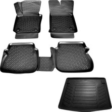 Caraks Vw Caddy 3D Havuzlu Paspas + 3D Bagaj Havuzu 2004-2010 Arası Caraks Marka