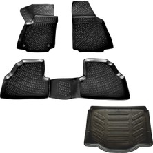 Caraks Opel Mokka 3D Havuzlu Paspas + Bagaj Havuzu 2012-2020 Arası Caraks Marka