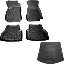 Friemats Audi A4 3D Havuzlu Paspas + 3D Bagaj Havuzu 2015-2020 Arası Friemats Marka