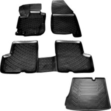 Friemats Dacia Duster 4x2 3D Havuzlu Paspas + Bagaj Havuzu 2018 Sonrası Friemats Marka