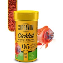 Supranom Malawi-Colour Chips Food Cichlid Balığı Yemi 100 ml