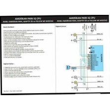IQ Elektronik Cpu Ayarli Amerikan Park + Follow Me + Adaptif Sis Dönüş Modülü