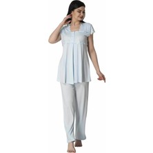 Effortt Dantelli Lohusa Pijama Takımı