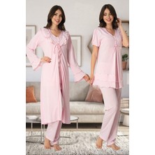 Effortt Sabahlıklı Lohusa Pijama Takımı