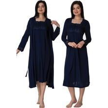 Effortt Sabahlıklı Lohusa Gecelik Takım