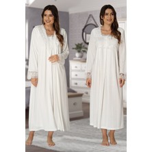 Effortt Sabahlıklı Lohusa Gecelik Takım