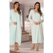 Effortt Sabahlıklı Lohusa Gecelik Takım