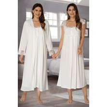 Effortt Sabahlıklı Lohusa Gecelik Takım