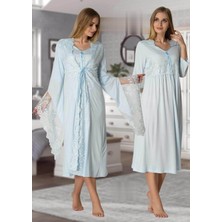 Effortt Sabahlıklı Lohusa Gecelik Takım