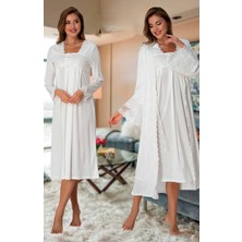 Effortt Sabahlıklı Lohusa Gecelik Takım