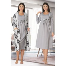 Effortt Sabahlıklı Lohusa Gecelik Takım