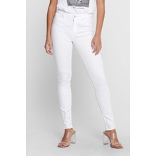 Only Kadın Beyaz Jean Pantolon 15155438